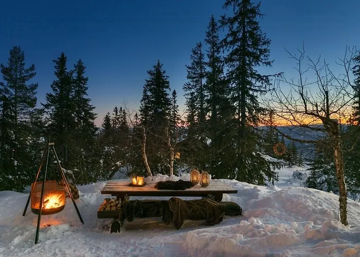 Mountain With Stunning Views, Sauna & Eggedal